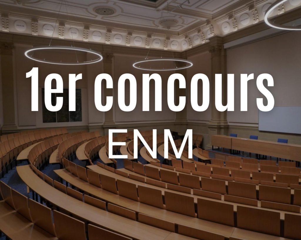 Devenez auditeur de justice : suivez notre prépa magistrat pour réussir les épreuves d'admissibilité et d'admission du premier concours ENM.
